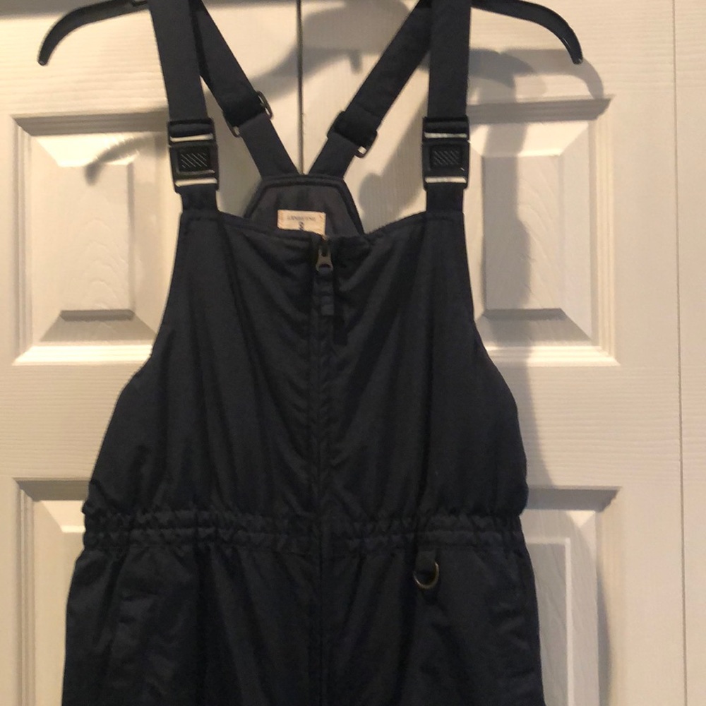 Boys Ski Snow Overalls Land’s End Navy Blue